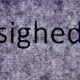 Words - Sighed by Richard Reeve