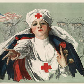 WW2 Red Cross by Georgia Clare