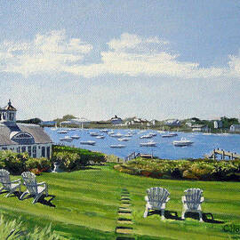 Wychmere Harbor Harwich Port Massachusetts Cape Cod Massachusetts by Christine Hopkins