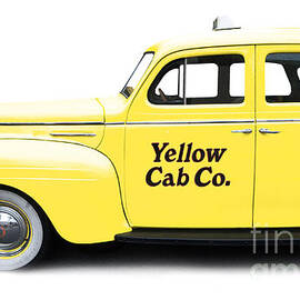 Yellow Taxi Cab by Edward Fielding