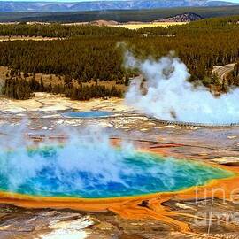 Yellowstone Grand Prismatic by Adam Jewell