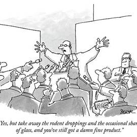 Yes, But Take Away The Rodent Droppings by Jack Ziegler