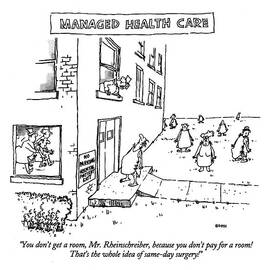 You Don't Get A Room by George Booth