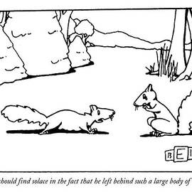 You Should Find Solace In The Fact That He Left by Bruce Eric Kaplan