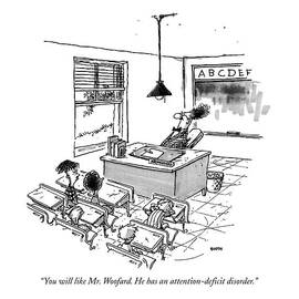 You Will Like Mr. Woofard. He Has An by George Booth