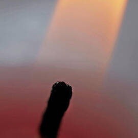 Burning candle by Sami Sarkis Photography