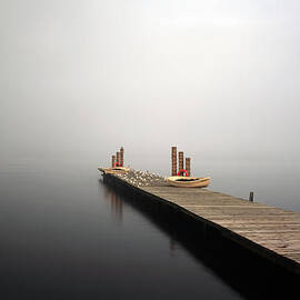 Jetty on Loch Lomond by Grant Glendinning