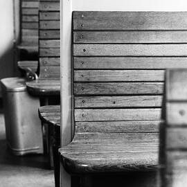 Old train compartment by Falko Follert