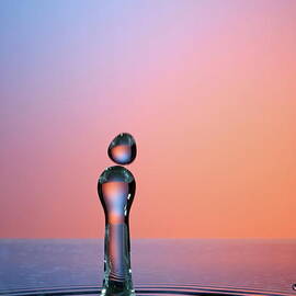 Splashing Water Droplet by Sami Sarkis Photography