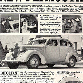 1937 Plymouth  by Georgia Clare