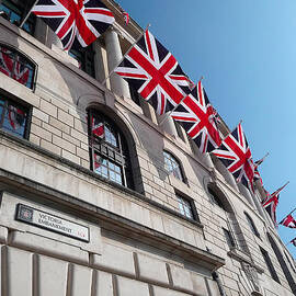 Jubilee Flags by Shirley Mitchell