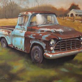 55 Chevy Truck by Todd Baxter