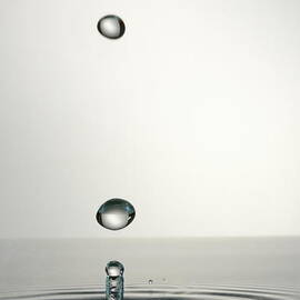 Splashing Water Droplet by Sami Sarkis Photography