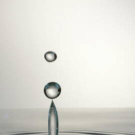 Splashing Water Droplet by Sami Sarkis Photography