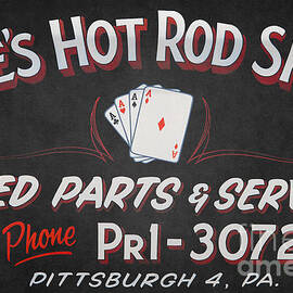 Ace's Hot Rod Shop by Clarence Holmes