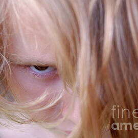 Angry Little Girl by Sami Sarkis Photography
