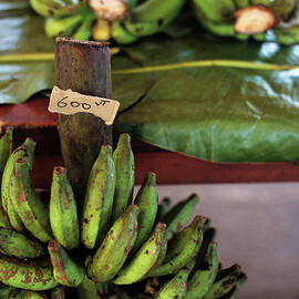 Banana bunches for sale by Sami Sarkis Photography