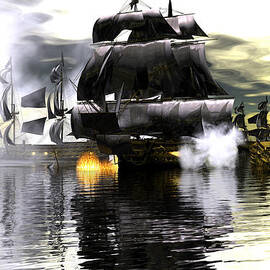 Battle smoke by Claude McCoy