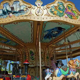 Carousel ride by Sami Sarkis Photography
