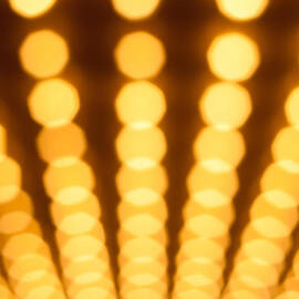 Casino Lights Out of Focus by Paul Velgos