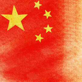 China flag by Setsiri Silapasuwanchai
