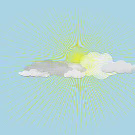 Clouds In Front Of The Sun by Jutta Kuss