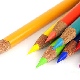 Colored pencils by Blink Images