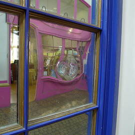 Crooked Window Reflection by Richard Reeve