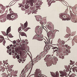 Design for a silk damask by Anna Maria Garthwaite