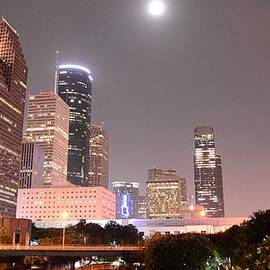 Downtown Houston by David Morefield