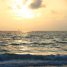 Evening on Clearwater Beach by Georgia Clare