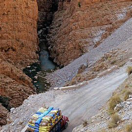 Heavy Loaded Truck In The Valley by Sami Sarkis Photography