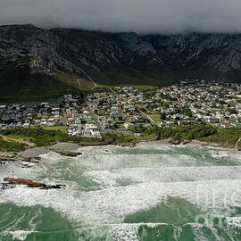 Hermanus village by stormy day by Sami Sarkis Photography