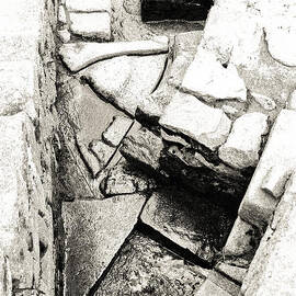 Inca Water System from Above by Darcy Michaelchuk