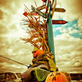 Jack O' Lantern Fishing Off Egg Harbor Marina by Duluth To Door County Photography
