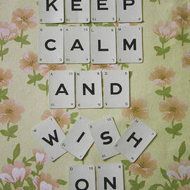 Keep Calm and Wish On by Georgia Clare