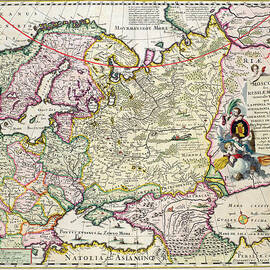 Map of Asia Minor by Nicolaes Visscher