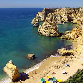 Marinha Beach by Carlos Caetano