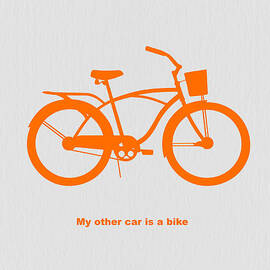 My other car is bike by Naxart Studio