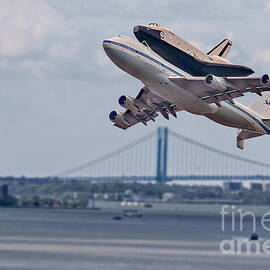 NASA Enterprise Space Shuttle by Susan Candelario