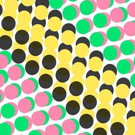 Overlayed Dots by Louisa Knight