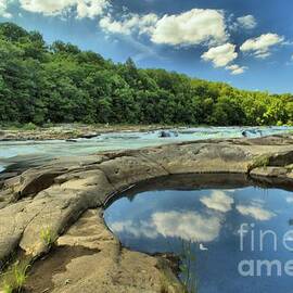 Pool Along The River by Adam Jewell