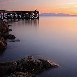 Portencross Sunset by Grant Glendinning