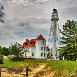 Rawley Point Lighthouse by Duluth To Door County Photography