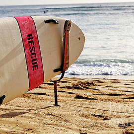 Rescue Surfboard by Sami Sarkis Photography