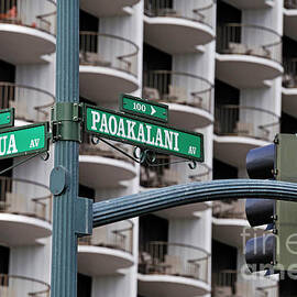 Road signs on traffic light by Sami Sarkis Photography