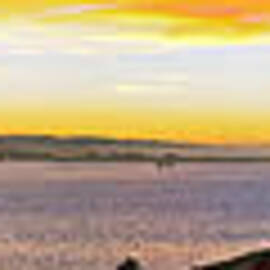 San Francisco Bay Wide View by Kelley King