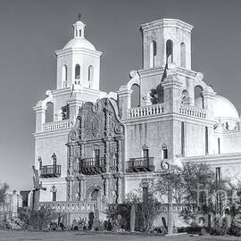 San Xavier del Bac Mission V by Clarence Holmes