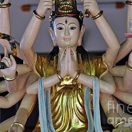 Shiva God Statue at Temple by Sami Sarkis Photography