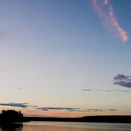 Skeleton Lake Sunset by Darcy Michaelchuk